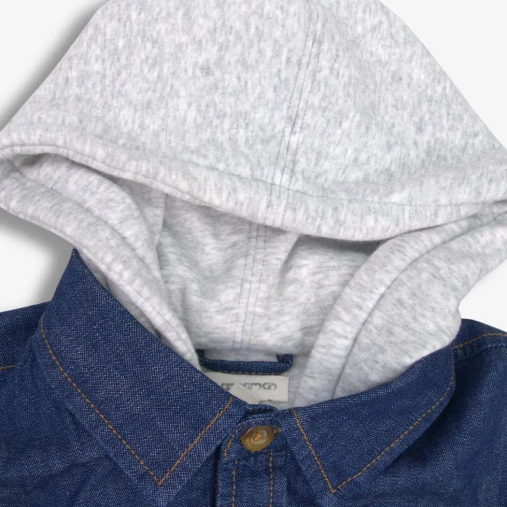 Glen Hooded Shirt