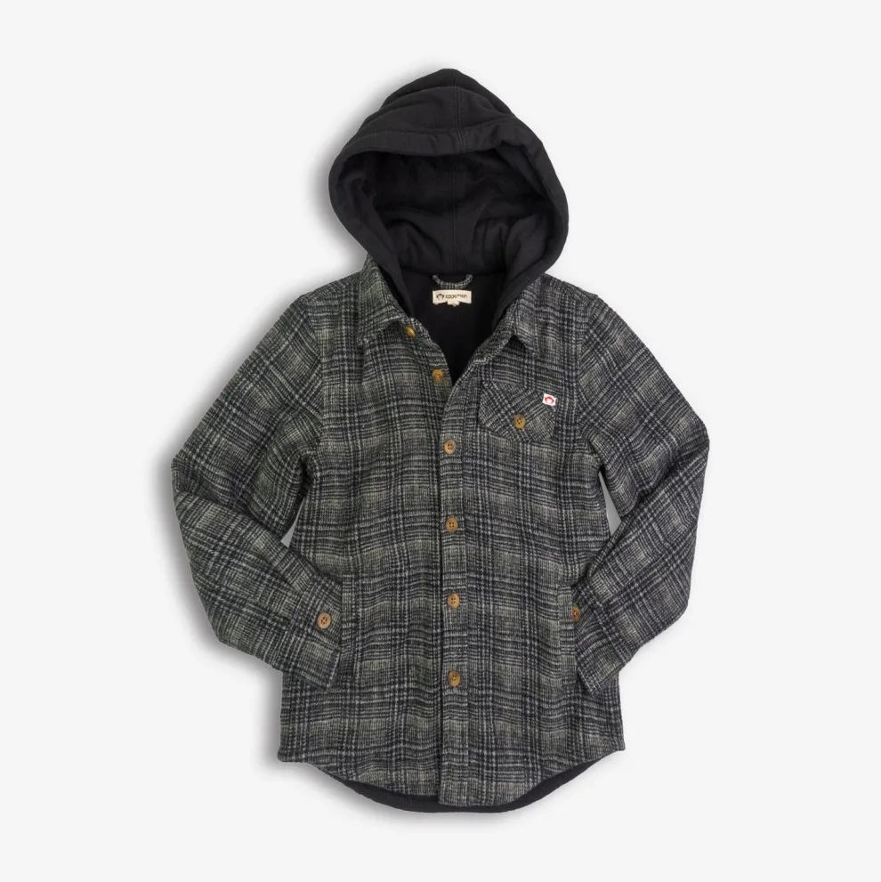Glen Hooded Shirt