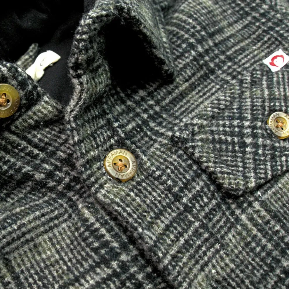 Glen Hooded Shirt