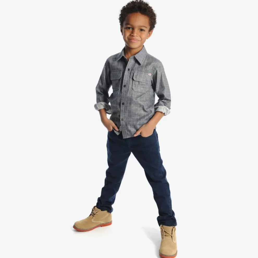 Skinny Twill Pant