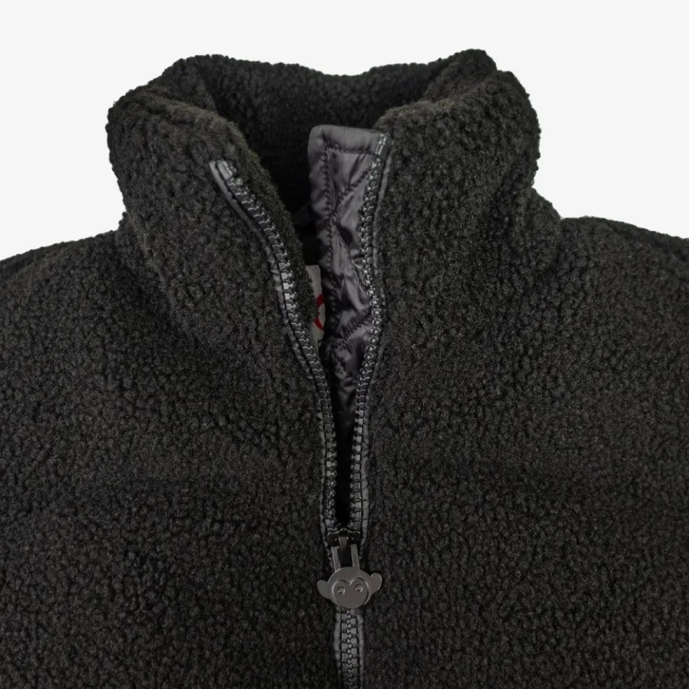 Teddy Cropped Puffer